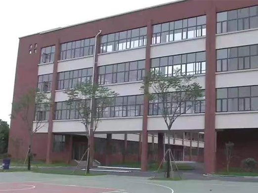 襄陽智教高中（真石漆）案例